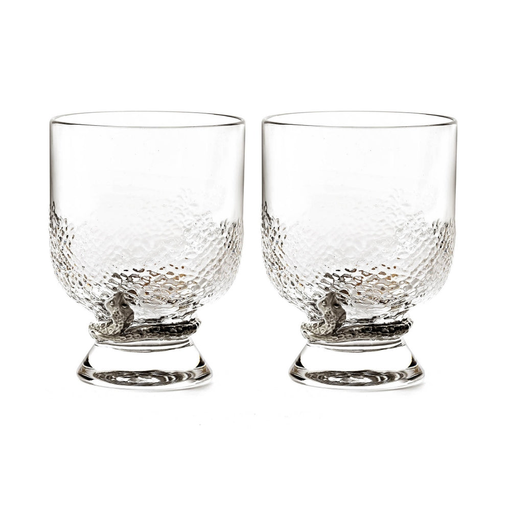 ROBERTO CAVALLI - BICCHIERE OLD FASHION / OLD FASHION GLASS ** - SET 2 PZ